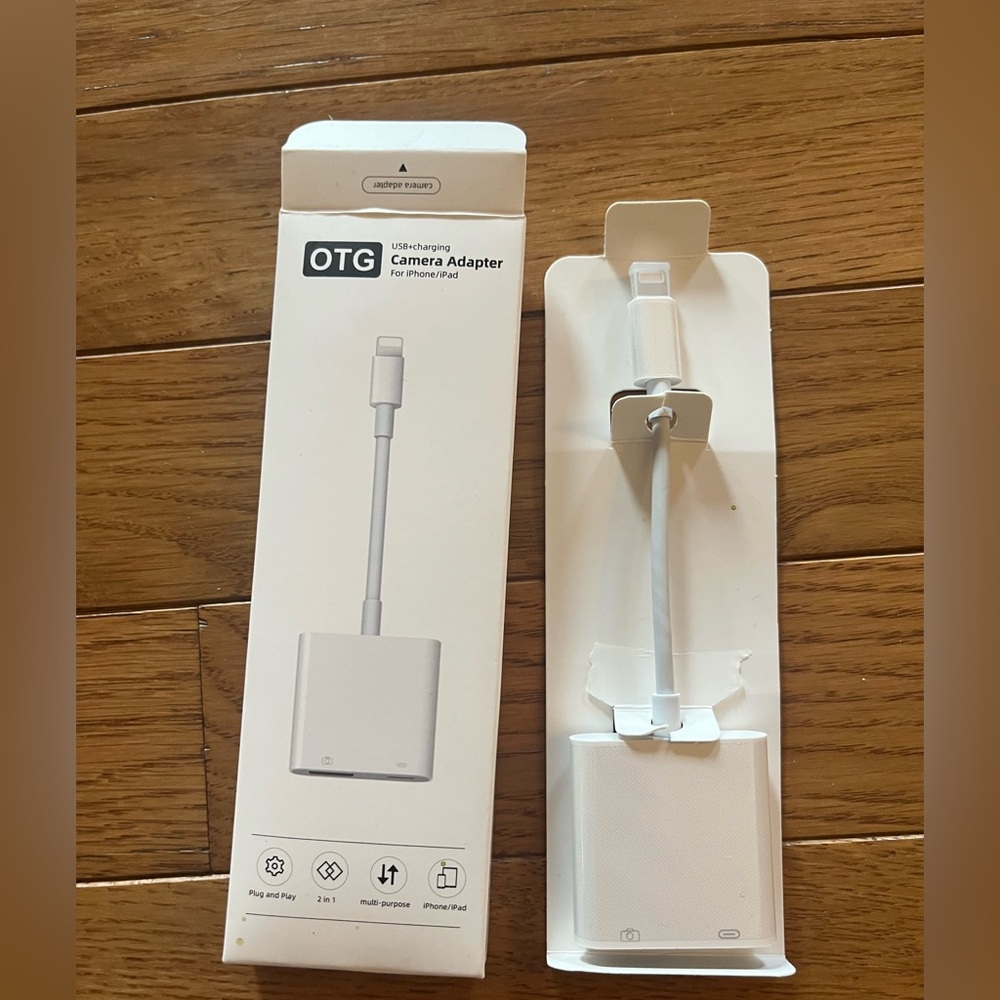 OTG USB+ CHARGING CAMERA ADAPTER FOR IPHONE/IPAD